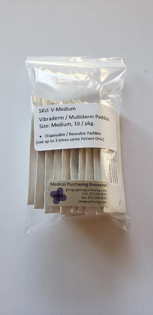 Vibraderm / Multiderm Paddles - Medium - Image 2
