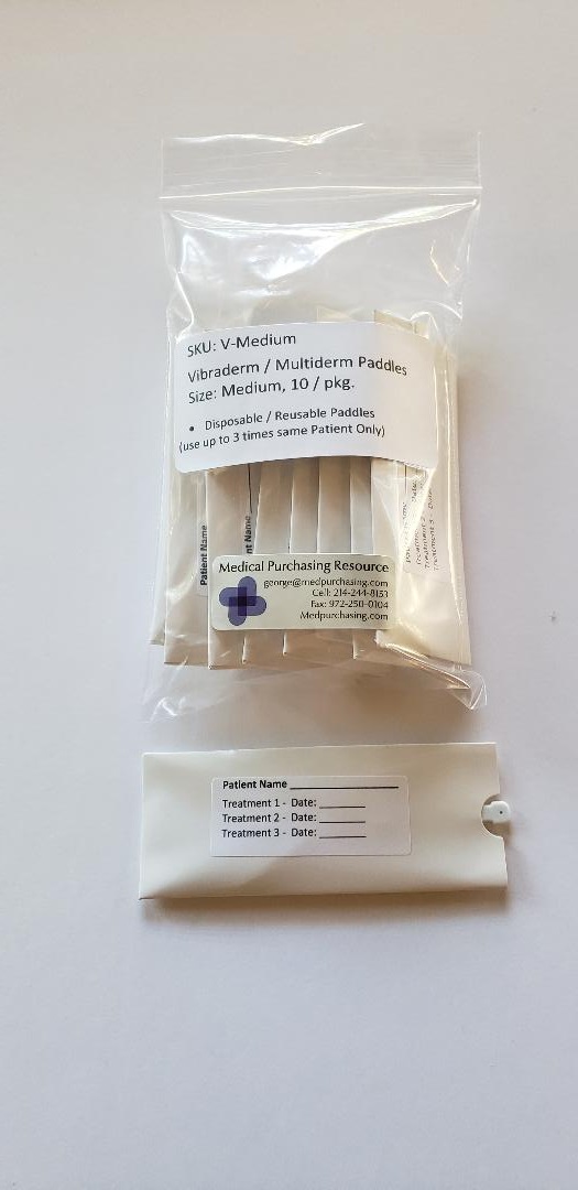 Vibraderm / Multiderm Paddles - Medium - Image 4