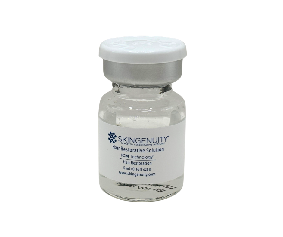 Skingenuity - Hair Restorative Solution - Hair Restoration, (Sterile / Injectable) PDGF - 5ml Vials (5 Vials) - Professional Use - Image 3