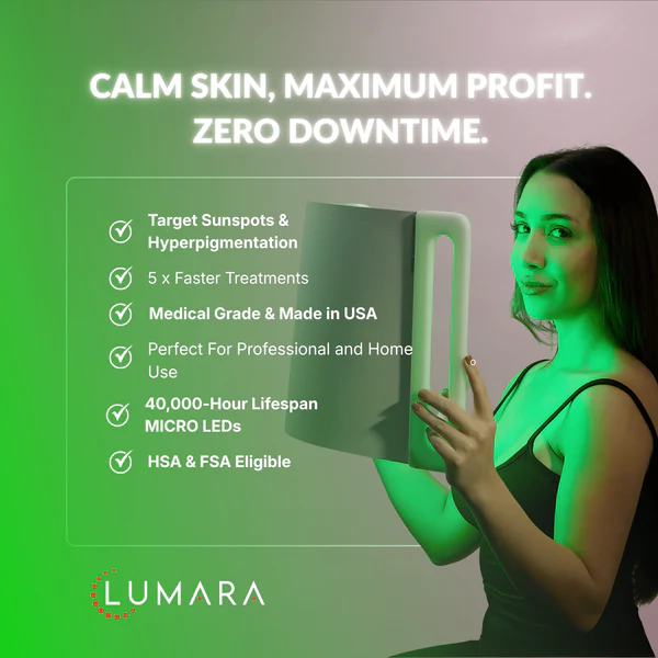 Lumara - Illuminate Green - LED - Green Light Therapy Panel - Image 3